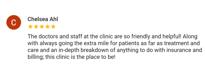 Chiropractic Cottage Grove MN Chelsea Testimonial
